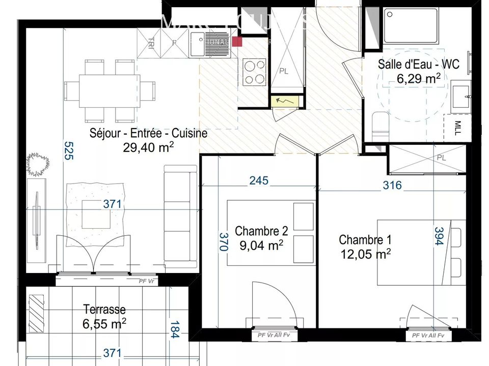 Wohnung in Cogolin, Var - Foto 5