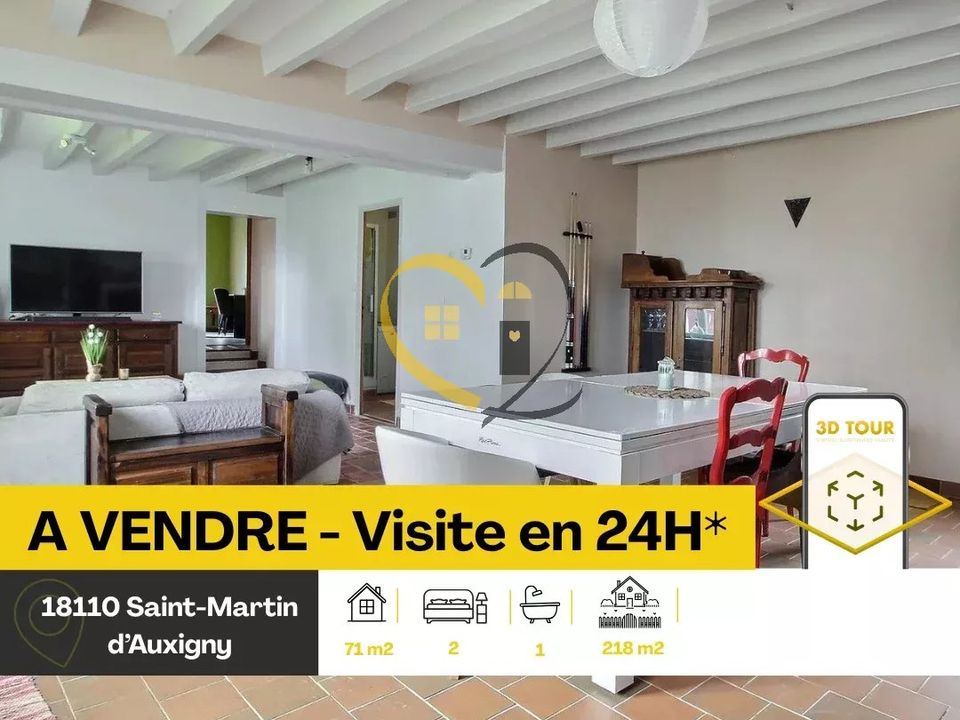 Villa i Saint-Martin-d'Auxigny, Cher - foto 1