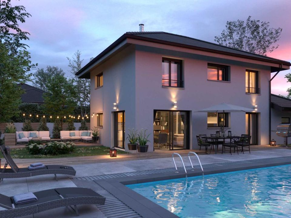 Villa i Gaillard, Haute-Savoie - foto 1