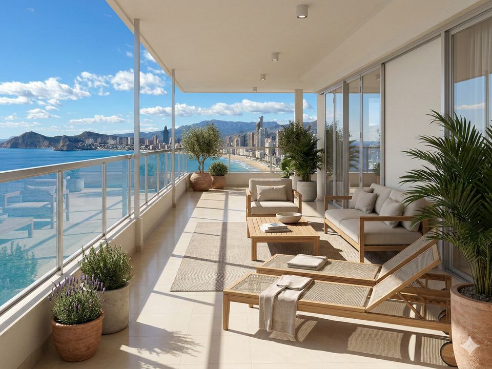 Penthouse i Benidorm, Alicante - foto 1