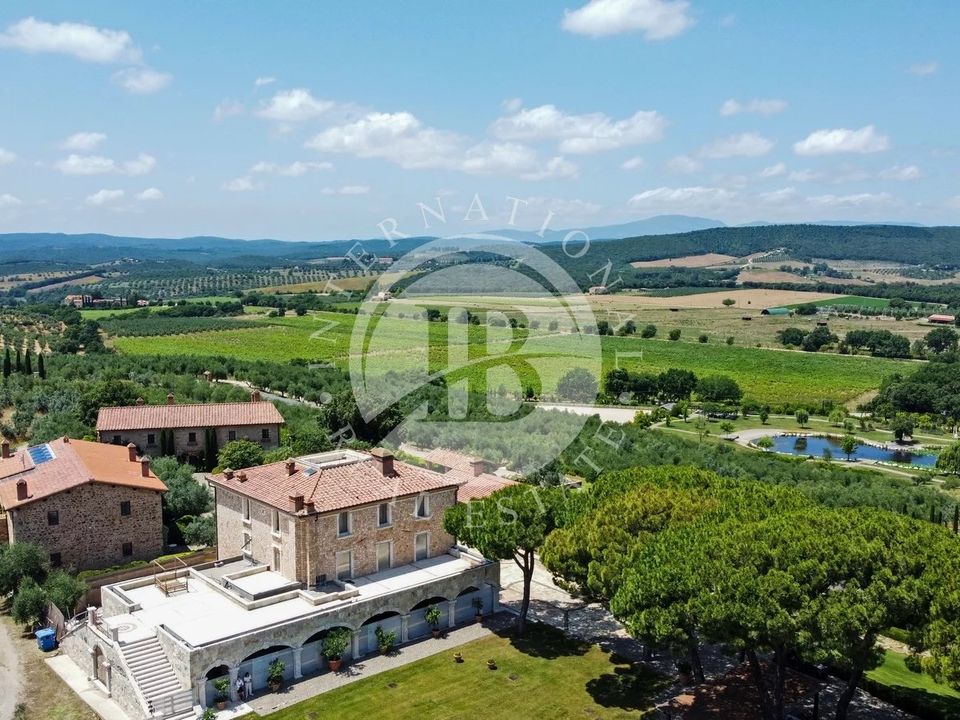 Villa i Massa Marittima, Grosseto - bilde 1