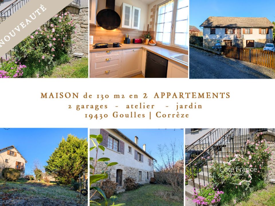 Landsbyhus i Goulles, Correze - foto 1