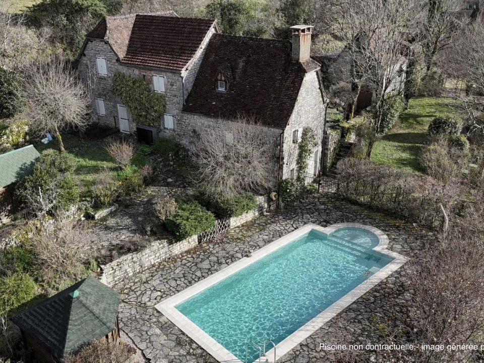 Willa: Sauliac-sur-Cele, Lot – zdjęcie 1