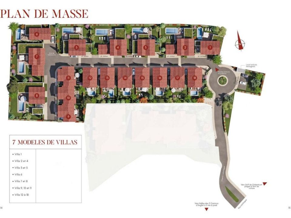 Villa i Anglet, Pyrenees-Atlantiques - bilde 2