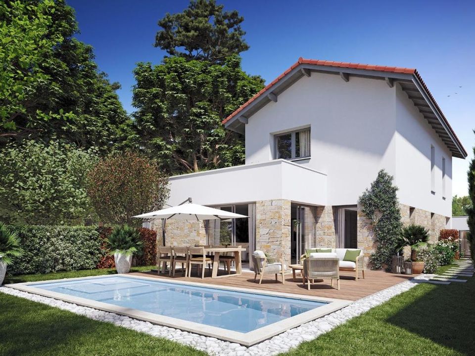 Villa i Anglet, Pyrenees-Atlantiques - bilde 1