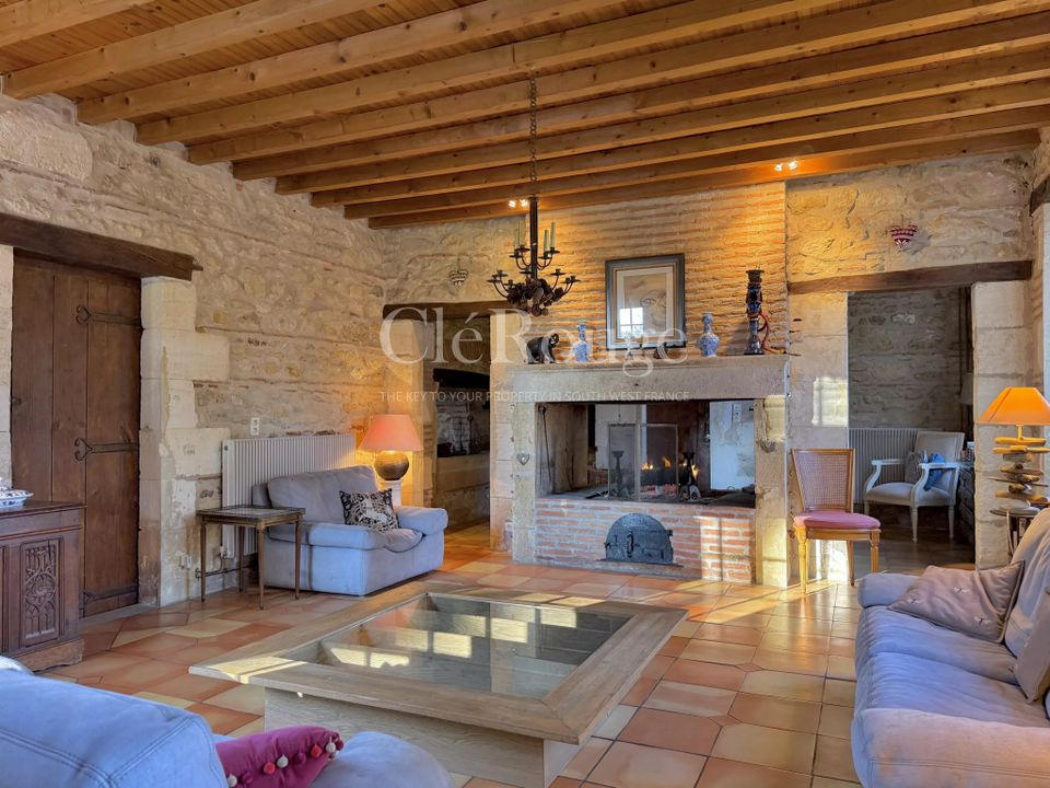 Herregård i Samazan, Lot-et-Garonne - bilde 5