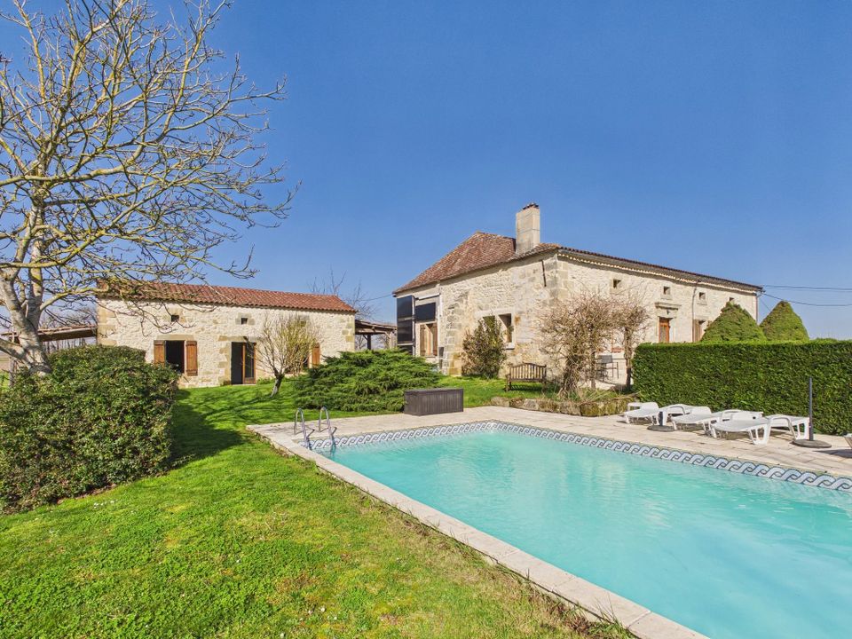 Villa i Lauzun, Lot-et-Garonne - bilde 1