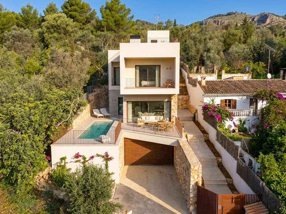 Villa i Mancor De La Vall, Mallorca - bilde 1