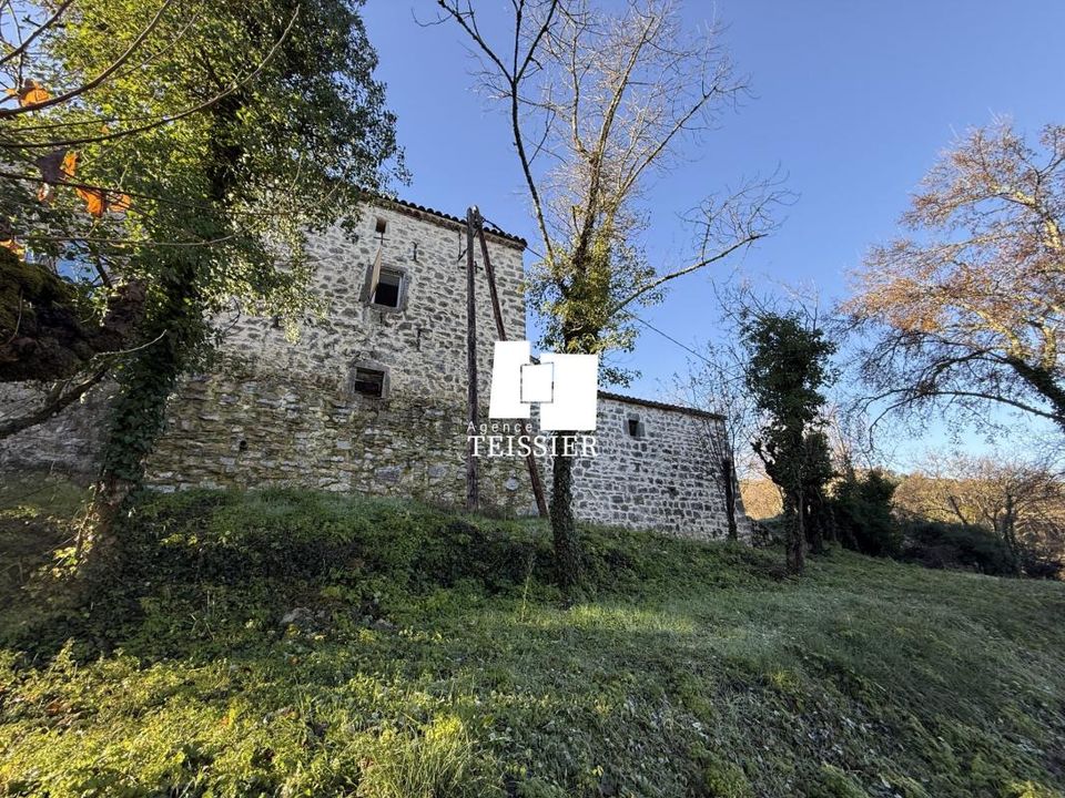 Landsbyhus i Saint-Sauveur-de-Cruzieres, Ardeche - foto 1