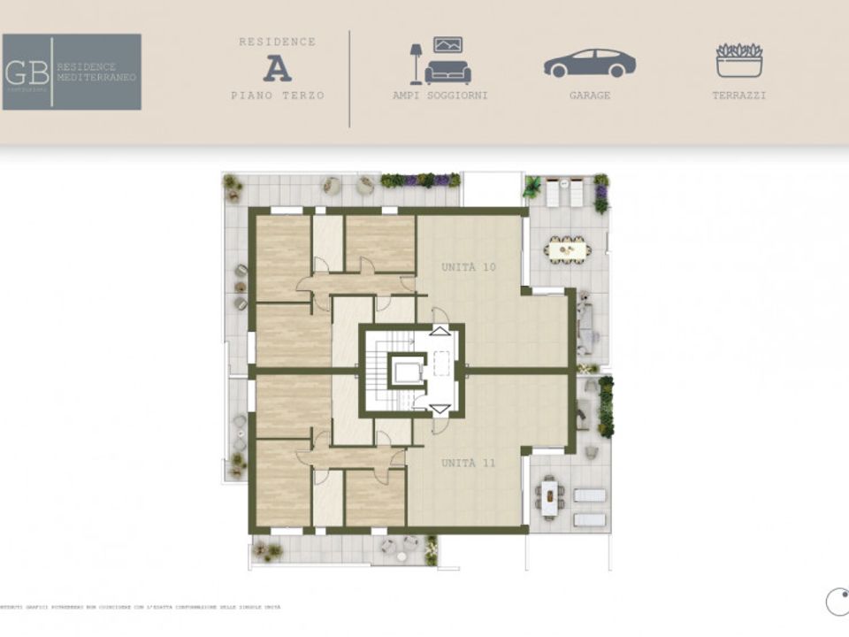 Penthouse i Abano Terme, Padua - foto 5