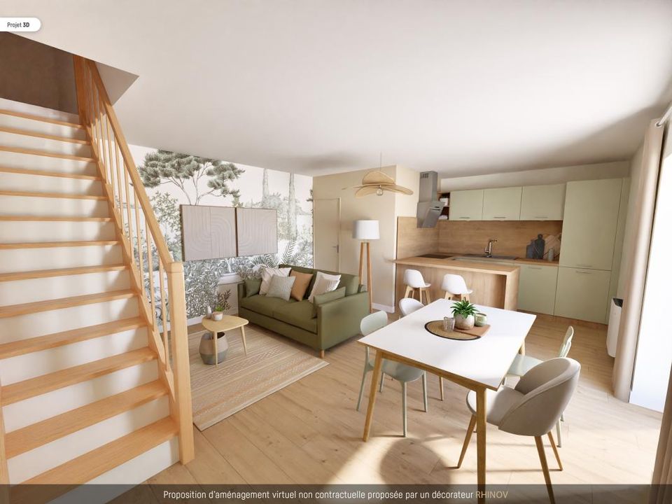Duplex i Gleizé, Rhone - foto 1