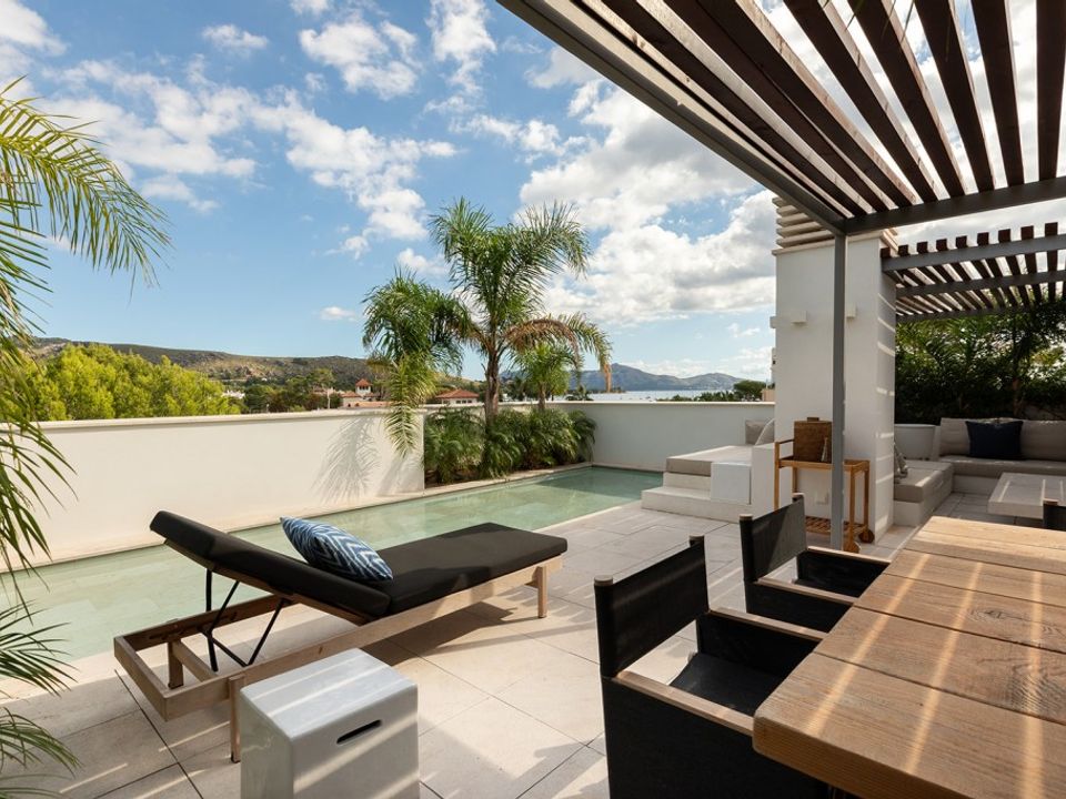 Penthouse i Port De Pollenca, Mallorca - foto 1