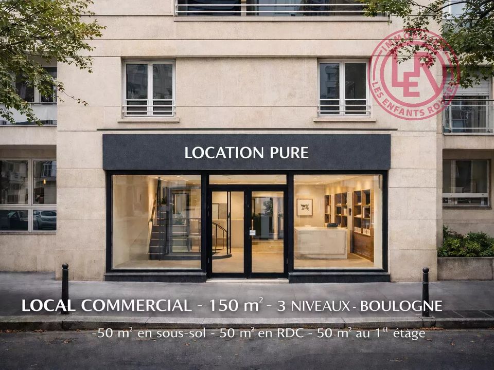 Erhvervsejendom i Boulogne-Billancourt, Hauts-de-Seine - foto 1
