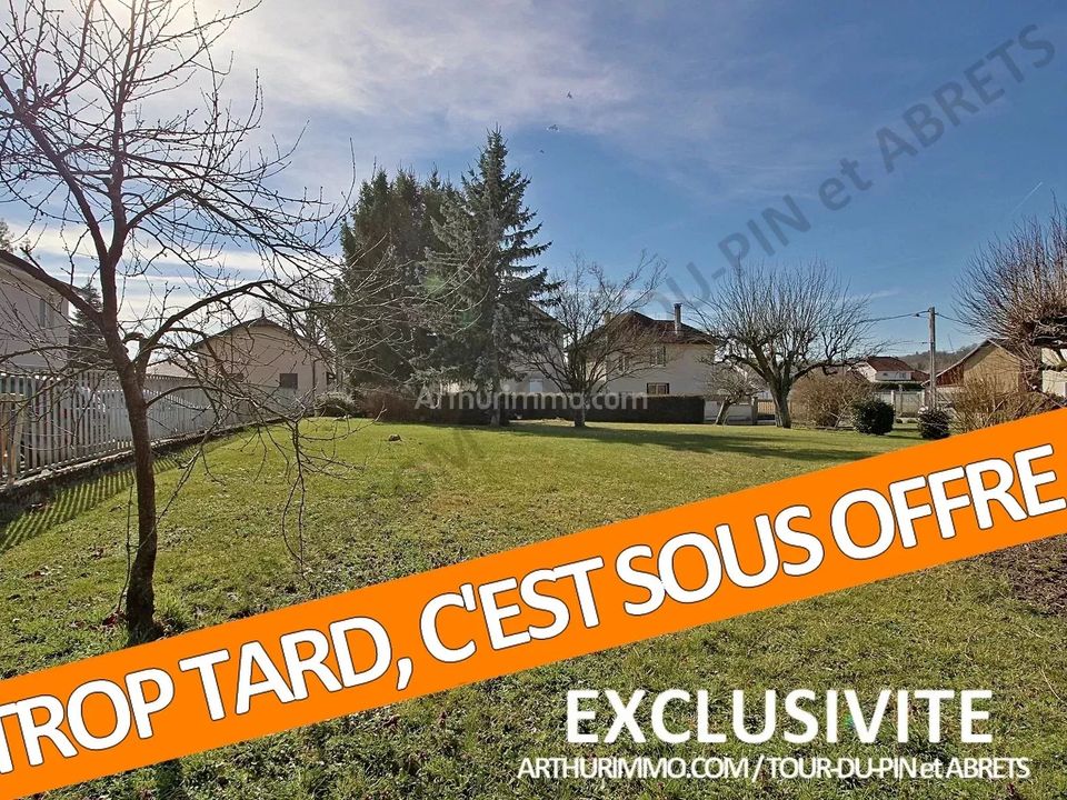 Helårsgrund i Saint-André-le-Gaz, Isere - foto 1