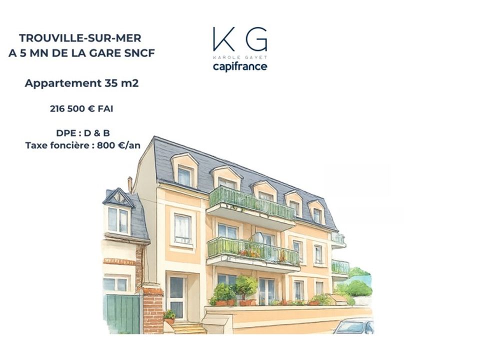 Lejlighed i Trouville-sur-Mer, Calvados - foto 1