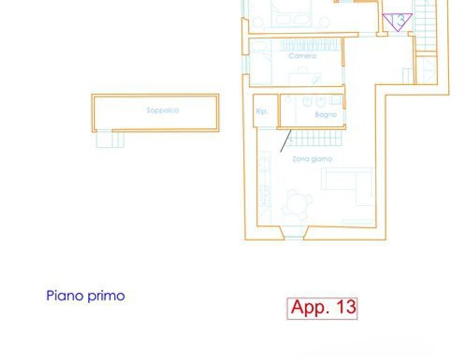 Lejlighed i Gambassi Terme, Florence - foto 2