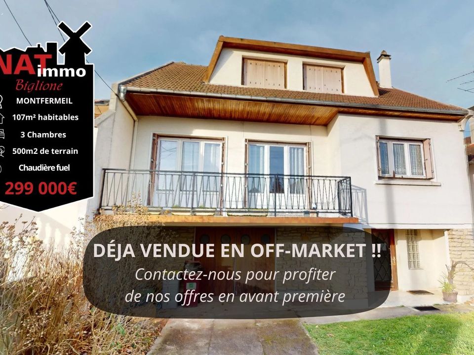 Villa i Montfermeil, Seine-Saint-Denis - foto 1