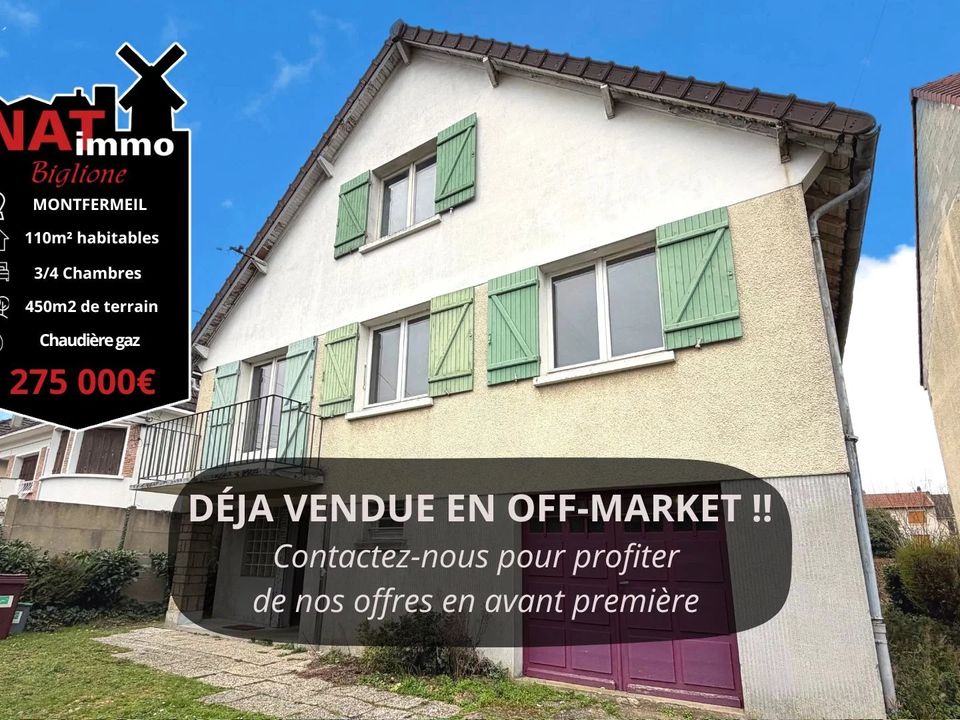 Villa i Montfermeil, Seine-Saint-Denis - foto 1