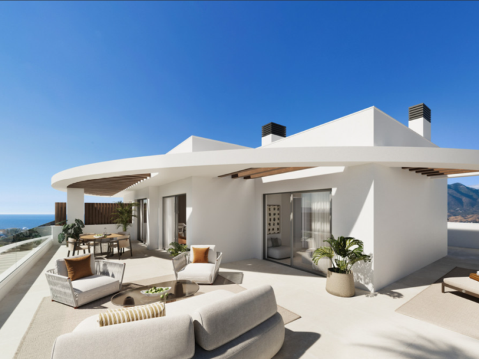 Penthouse i Mijas, Malaga - foto 1