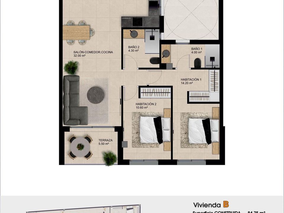 Penthouse i Catral, Alicante - foto 5