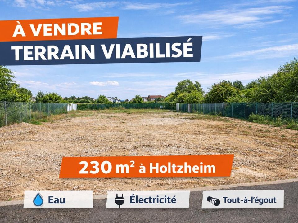 Helårsgrund i Holtzheim, Bas-Rhin - foto 1