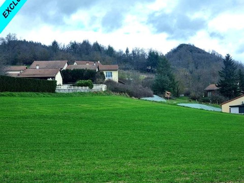 Helårsgrund i Rosières, Haute-Loire - foto 1