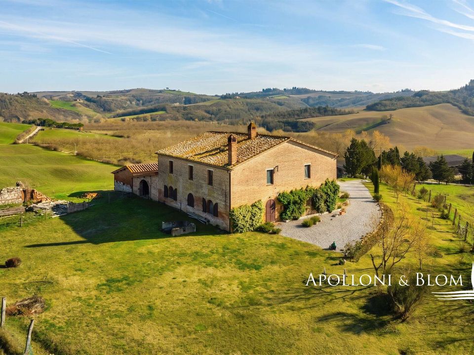 Villa a Asciano, Siena - foto 1