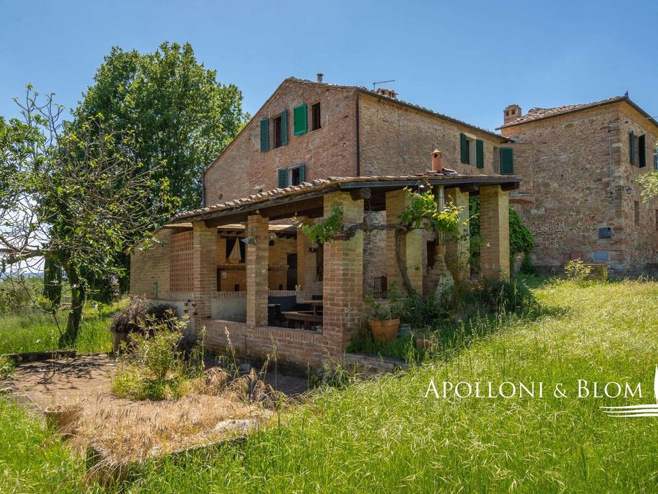 Gårdshus i Asciano, Siena - bilde 2