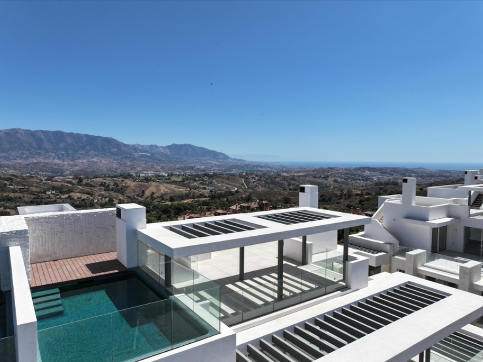 Penthouse i Ojen, Malaga - foto 1