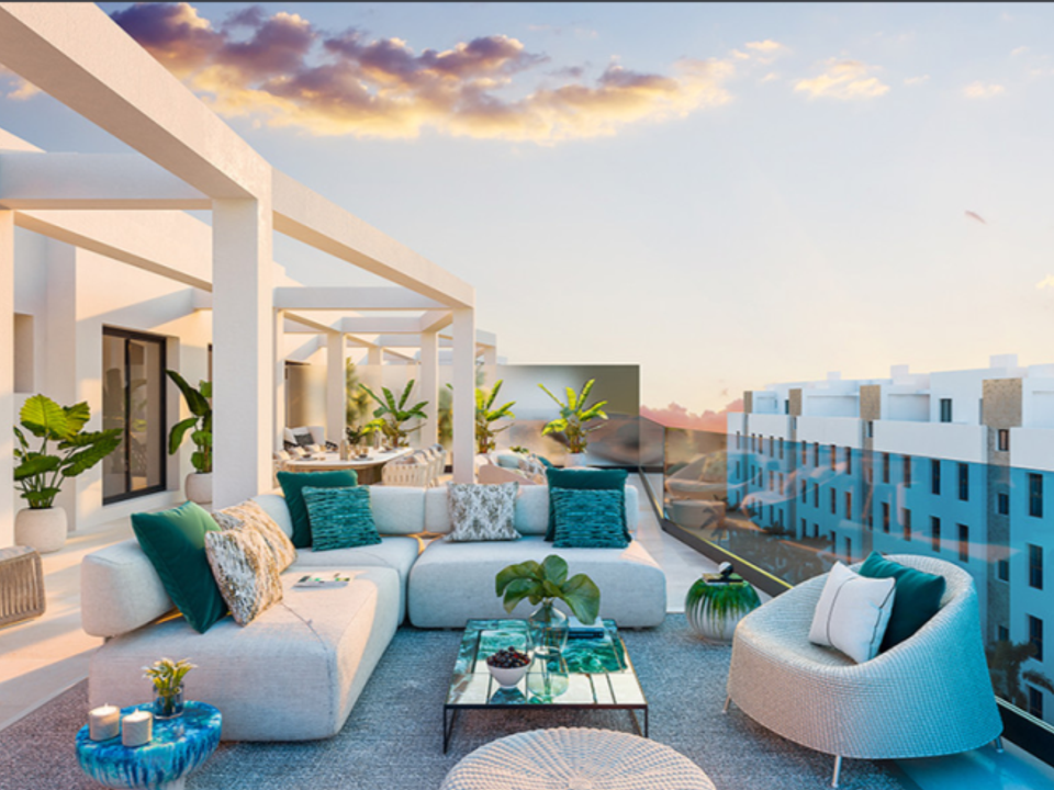 Penthouse i Mijas, Malaga - foto 1
