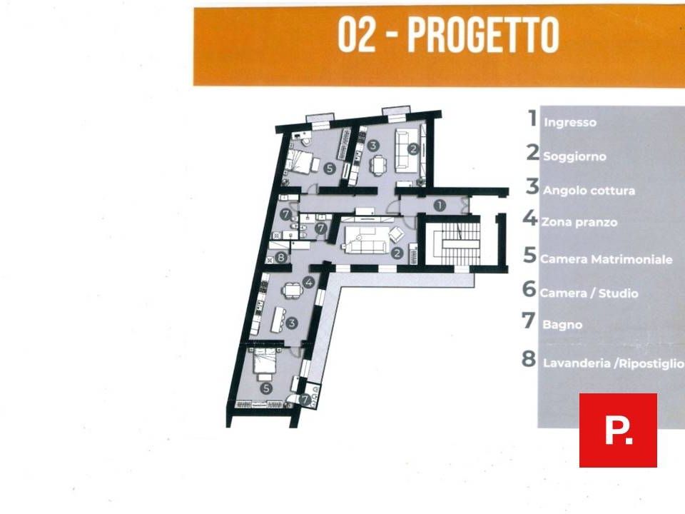 Lejlighed i Caserta, Caserta - foto 4