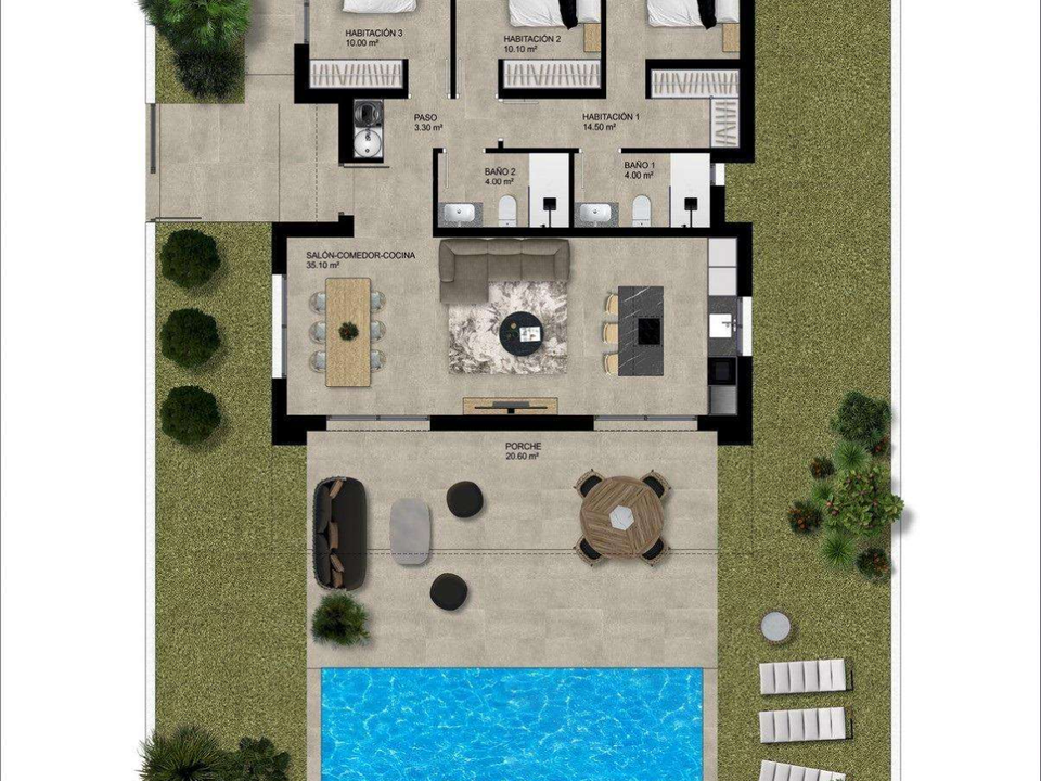 Villa i Hondon De Las Nieves, Alicante - foto 1