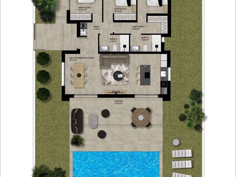 Villa i Hondon De Las Nieves, Alicante - foto 2