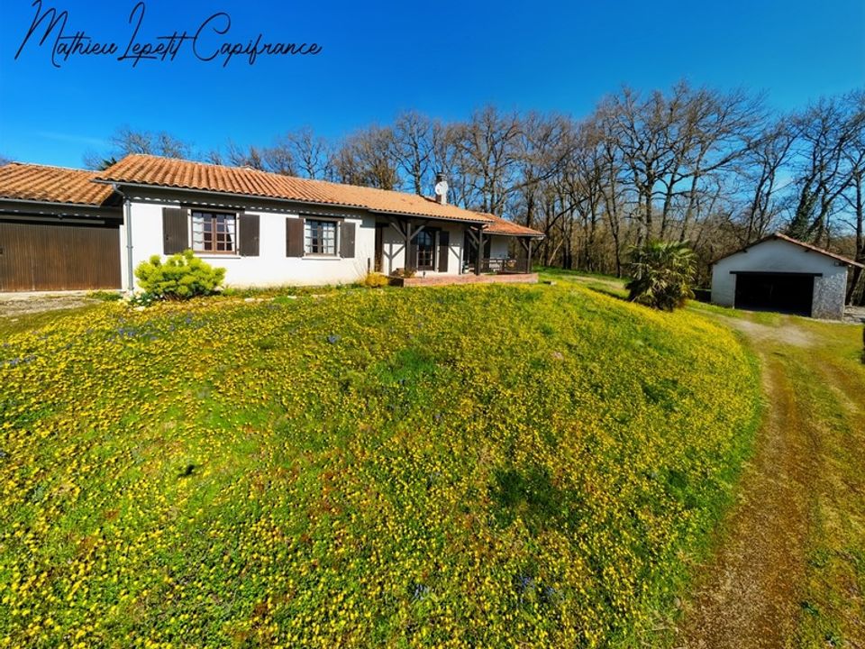 Villa i Saint-Martial-de-Valette, Dordogne - foto 1