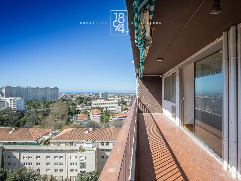 Lejlighed i Marseille, Bouches-du-Rhone - foto 1