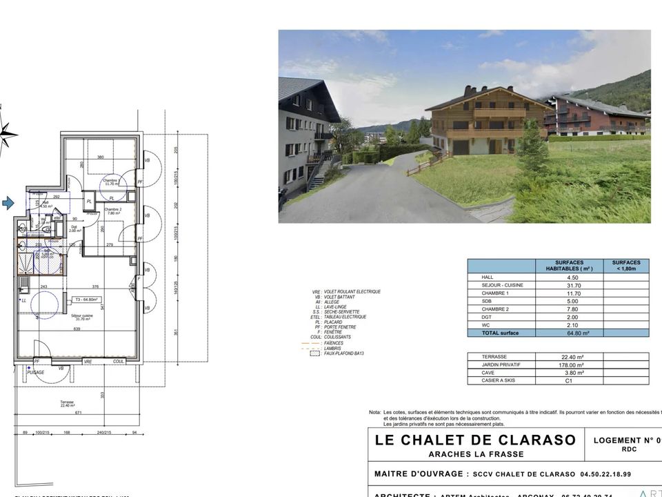 Lejlighed i Araches-la-Frasse, Haute-Savoie - foto 2