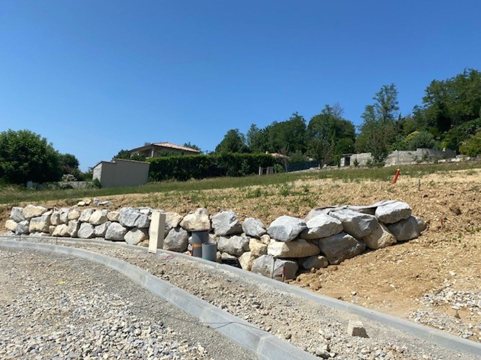Helårsgrund i Saint-Marcel-les-Sauzet, Drome - foto 1