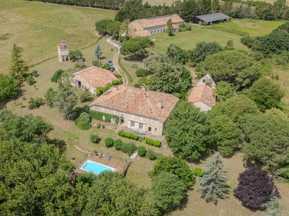 Villa i Astaffort, Lot-et-Garonne - bilde 1