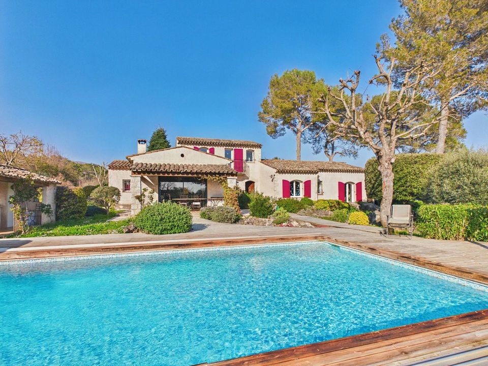 Villa i Roquefort-les-Pins, Alpes-Maritimes - bilde 1