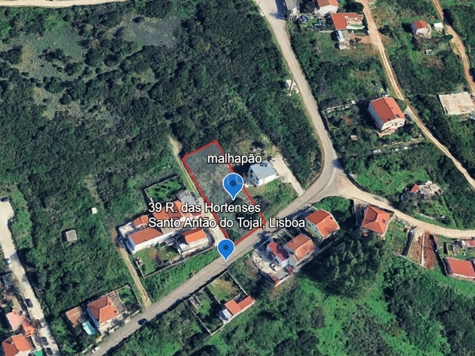 Tomt i Santo Antao do Tojal, Lisbon - bilde 1