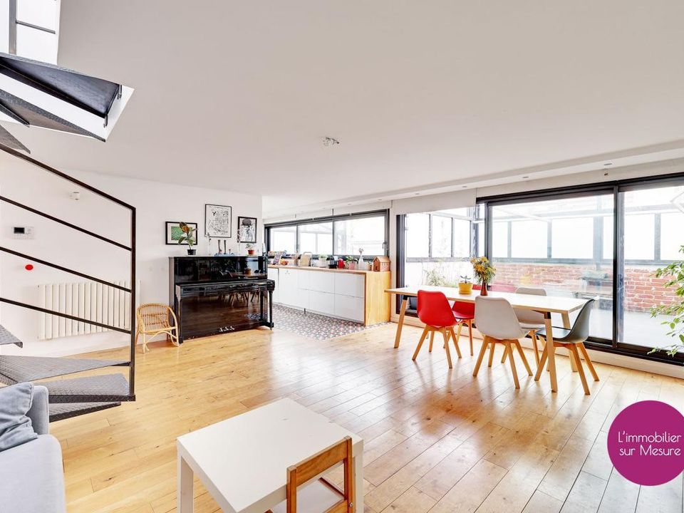 Penthouse i Montreuil, Seine-Saint-Denis - foto 2