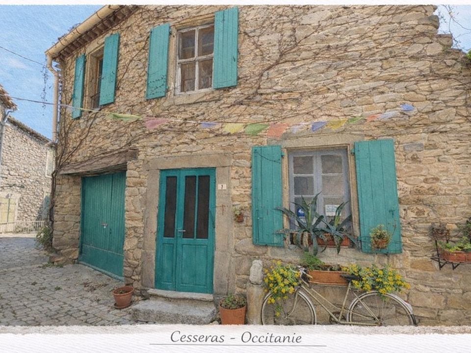 Landsbyhus i Cesseras, Herault - foto 1