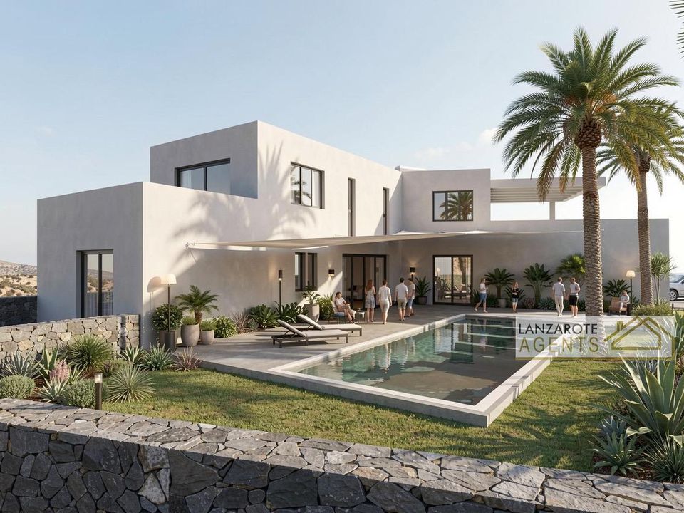 Villa i Las Brenas (Yaiza), Lanzarote - foto 1