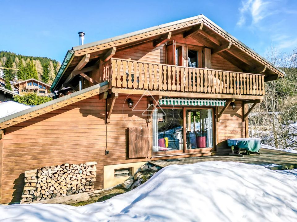Trehytte i Les Gets, Haute-Savoie - bilde 4