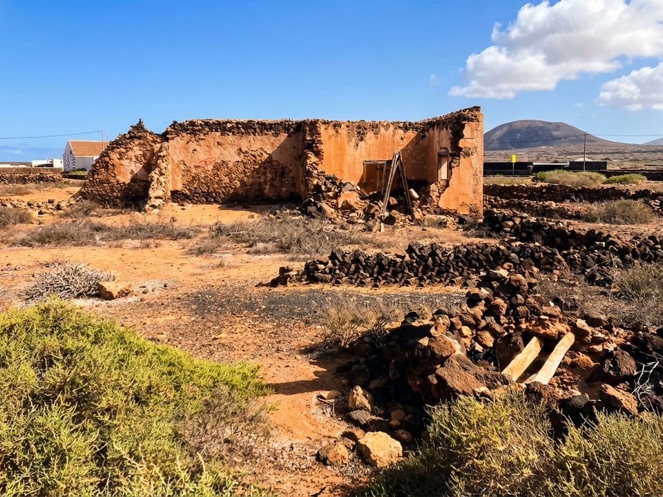 Helårsgrund i La Oliva, Fuerteventura - foto 1