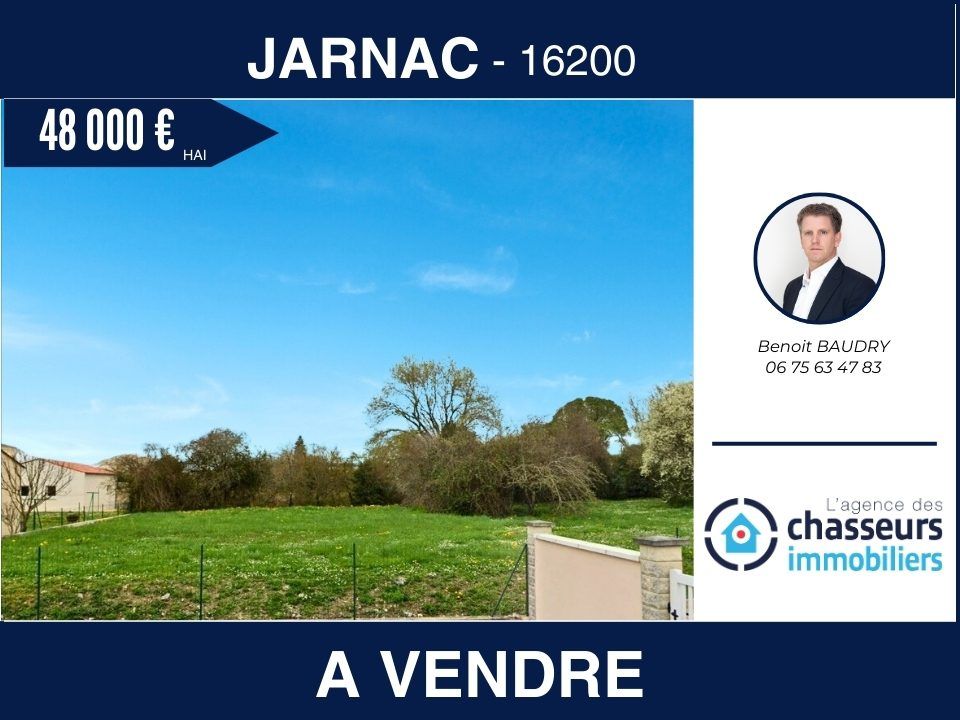 Helårsgrund i Jarnac, Charente - foto 1