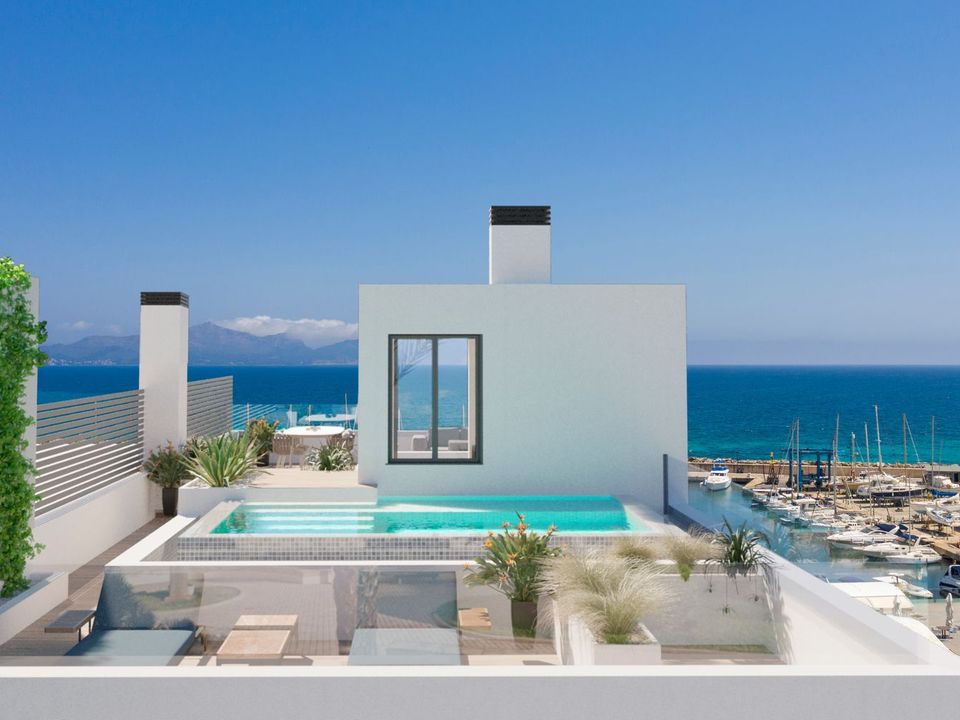 Penthouse i Can Picafort, Mallorca - bilde 1