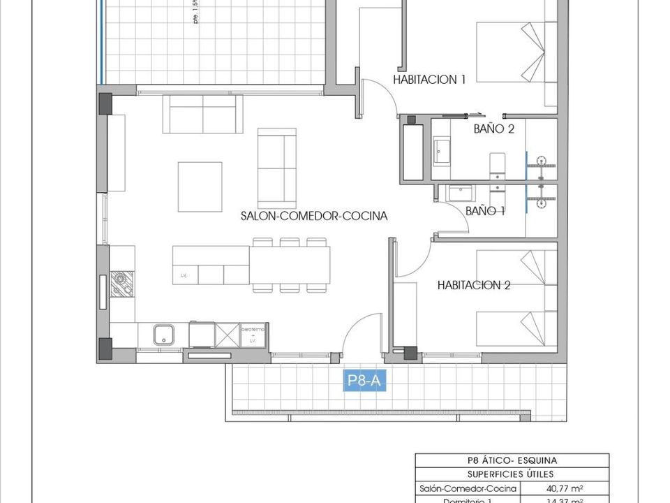 Penthouse i Villajoyosa, Alicante - foto 3