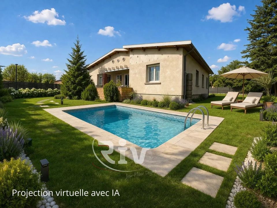 Casa de campo en Estrablin, Isere - foto 1
