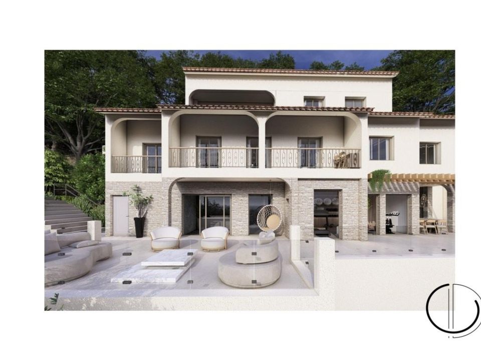 Villa i La Turbie, Alpes-Maritimes - foto 1
